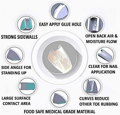 TAKTIKAL Dr. McHenry's Dog Toe Treads, Set of 24, Adhesive, Cleaning Brush, Increased Traction, Dog Mobility Support, X-Large Kit- Weight: 60-150 lbs. Net Weight 1.6 oz.