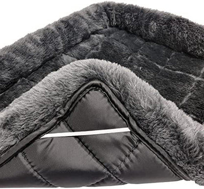 MidWest Homes for Pets QuietTime Dog Bed - White Fleece Bolster, Ultra-Soft and Machine Washable, Fits 24-Inch Crates and Carriers, for Small Breed Dogs