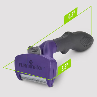 FURminator® deShedding Tool For Medium/Large Cats, Long Hair, Removes Loose Hair From Shedding