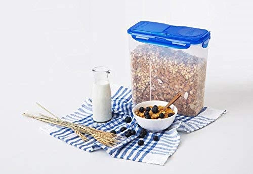Lock & Lock Bulk Storage Bins Food Storage Container with Wheels (50.72-Cup)
