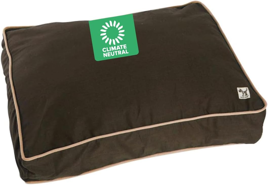 Molly Mutt Medium to Large Dog Bed Cover- Forever Young Print - Measures 27”X36”X5’’ - 100% Cotton - Durable - Breathable - Sustainable - Machine Washable Dog Bed Cover (Dd82b)