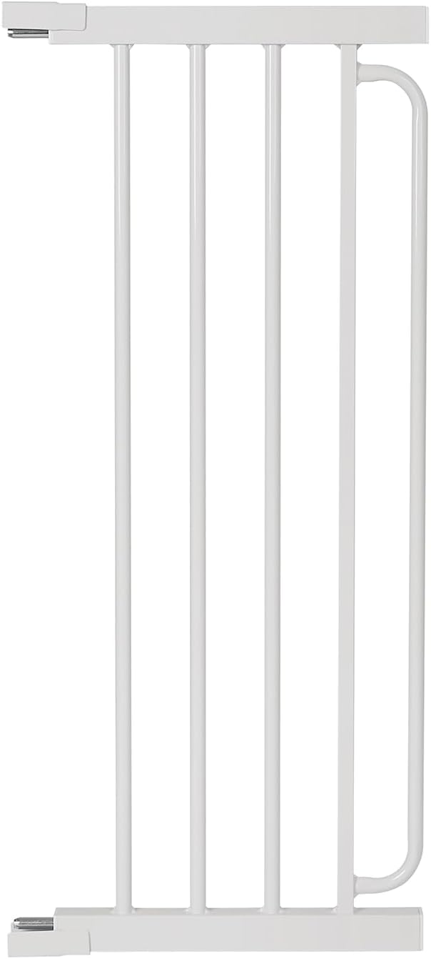 Extra Wide Baby Gate with Door 53.4-62 Inch Pressure Mounted, Auto Close Child Baby Gates for Doorways No Drill, Walk Through Dog Gate Indoor for The House, White