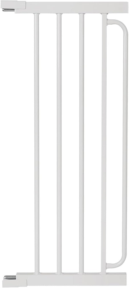 Extra Wide Baby Gate with Door 53.4-62 Inch Pressure Mounted, Auto Close Child Baby Gates for Doorways No Drill, Walk Through Dog Gate Indoor for The House, White