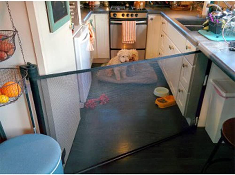 Retract-A-Gate 52 inch White: The Original and only Made in USA Retractable Baby, Dog, & Cat Gate