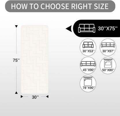 fuguitex Waterproof Dog Bed Cover Couch Cover, Anti-Slip Cat Mat Pet Pad Blanket for Sofa Chair Recliner Furniture Protrctor