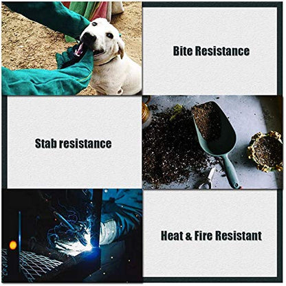 AOWPFVV Animal Handling Gloves Bite Proof Multipurpose Pet Glove for Trips to Vet Grooming Puncture Proof Training Anti-Bite Scratch for Cat Dog Snake Falcon Grabbing Reptile
