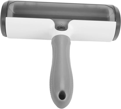 Zunate Pet Hair Remover Roller for Couch and Carpet, Reusable Lint Removal Tool with 17cm Wide Bidirectional Brush Head for Clothing and Furniture, Black Tool (Gray)