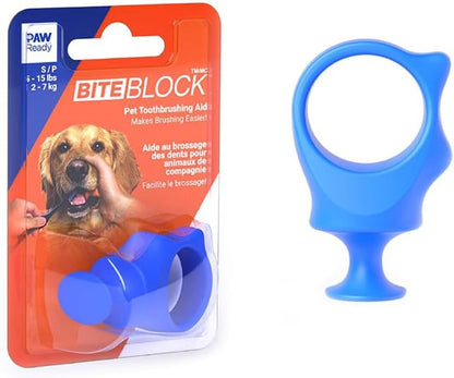 Paw Ready Pet Toothbrushing Assistant for Dogs and Cats Allows You to Brush Your pet’s Teeth Without Constantly Worrying About Getting Bitten Medium Size for Pets Between 15-85 lbs. (7-38.5 Kg)