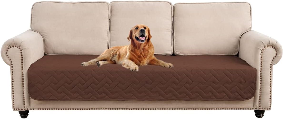 fuguitex Waterproof Dog Bed Cover Couch Cover, Anti-Slip Cat Mat Pet Pad Blanket for Sofa Chair Recliner Furniture Protrctor