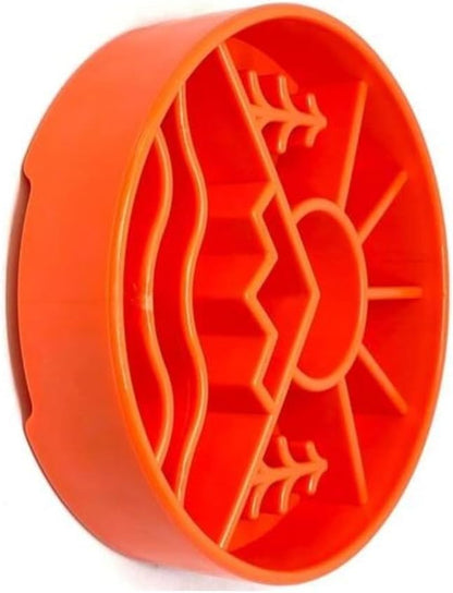 SodaPup Honeycomb Enrichment Bowl – Durable Slow Feeder Bowl Made in USA from Non-Toxic, Pet-Safe, Food Safe Material for Mental Stimulation, Slowing Down Eating, Healthy Digestion, & More