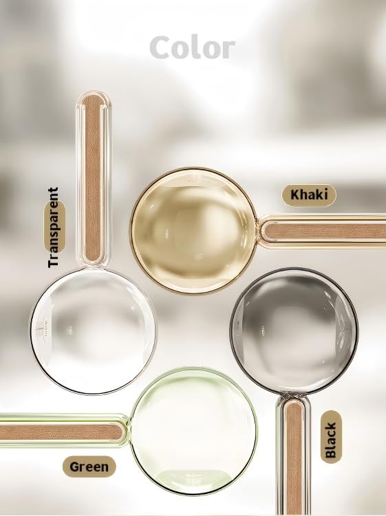 Personalized Dog & Cat Food Measuring Spoon,Engraved Pet Name Wooden Handle Scoop Sealing Clip Design