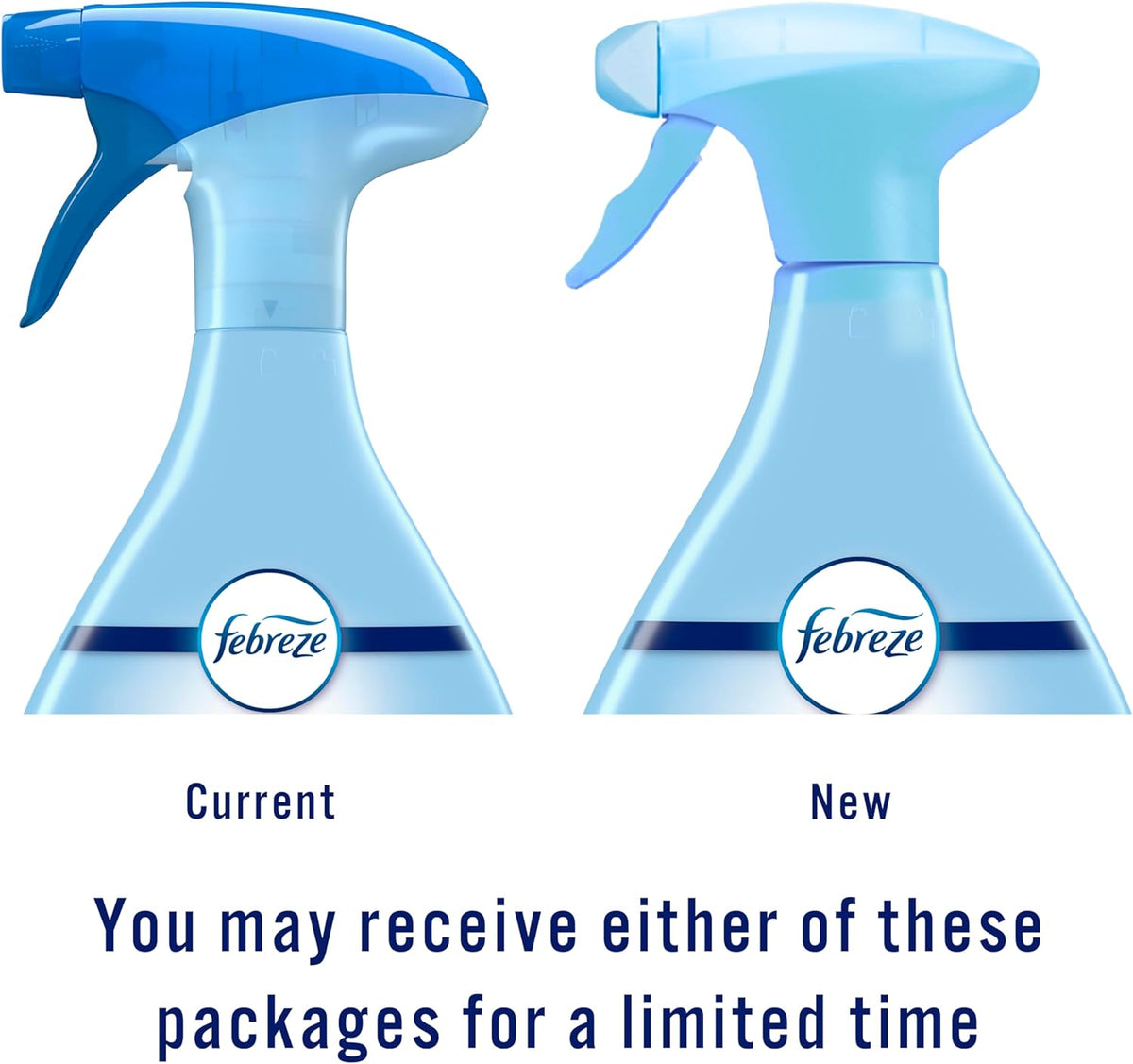 Fabric Spray & Carpet Heavy Duty Odor Fighter, Fabric Refresher, Multi-Use Deodorizer, Sneaker Balls Alternative, Couch & Linen Spray, Downy Calm & Rainforest Scents, 16.9oz, 2ct (1 of each)