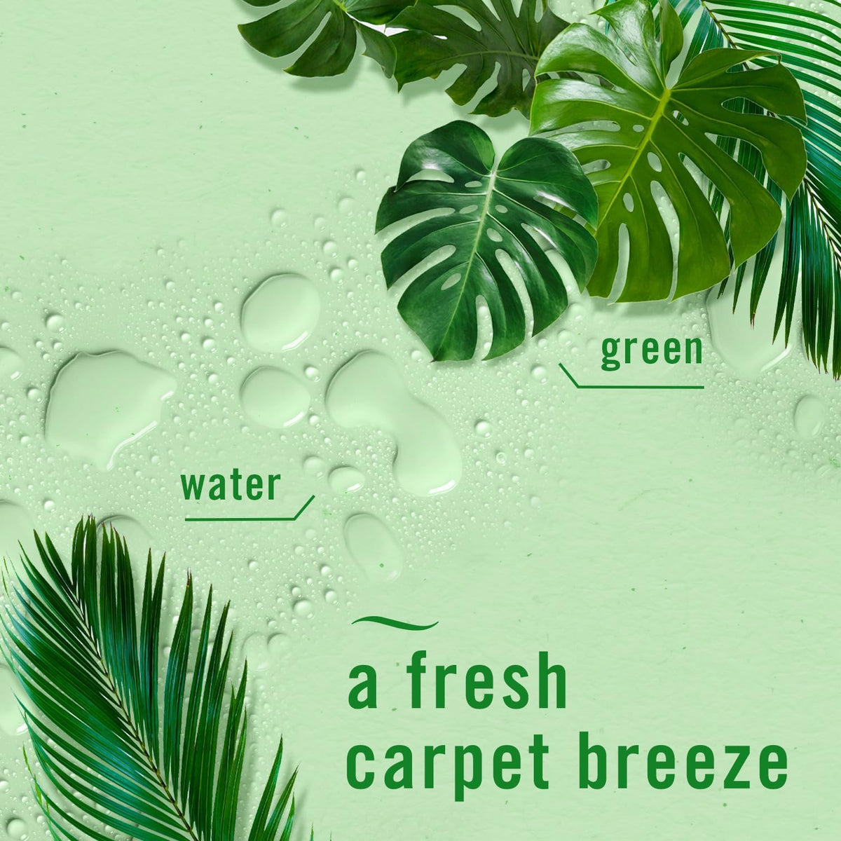 Fabric Spray & Carpet Heavy Duty Odor Fighter, Fabric Refresher, Multi-Use Deodorizer, Sneaker Balls Alternative, Couch & Linen Spray, Downy Calm & Rainforest Scents, 16.9oz, 2ct (1 of each)