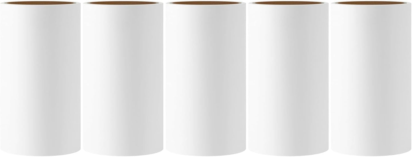9 inch Lint Roller Refills Only Compatible with Spotty Supersize Extra Sticky Adhesive Lint Roller Refill Pet Cat & Dog Hair Remover for Clothes and Furniture, Pack of 5 Refills, 300 Sheets Total