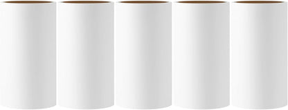 9 inch Lint Roller Refills Only Compatible with Spotty Supersize Extra Sticky Adhesive Lint Roller Refill Pet Cat & Dog Hair Remover for Clothes and Furniture, Pack of 5 Refills, 300 Sheets Total