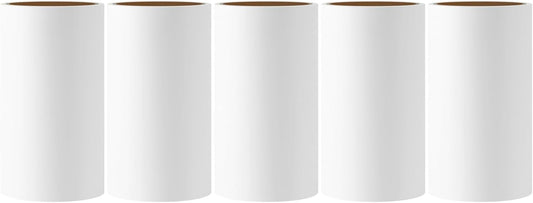 9 inch Lint Roller Refills Only Compatible with Spotty Supersize Extra Sticky Adhesive Lint Roller Refill Pet Cat & Dog Hair Remover for Clothes and Furniture, Pack of 5 Refills, 300 Sheets Total