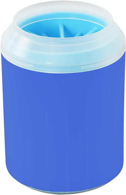 ODAWA Dog Paw Cleaner Cup Royal Blue Muddy Paw Cleaner with Soft Bristle