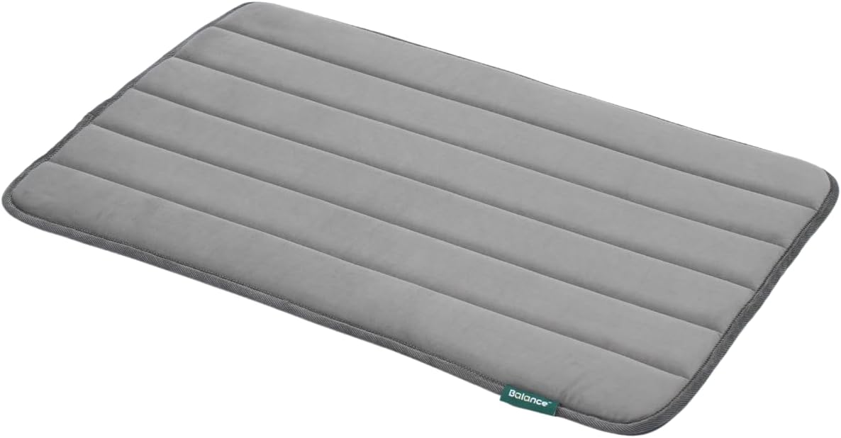 BALANCE Dog Crate Pad, Dog Foam Crate Mat Kennel Pad, Washable Water-Resistant Pet Bed Flat Dogs Cage Mat for Small Dogs