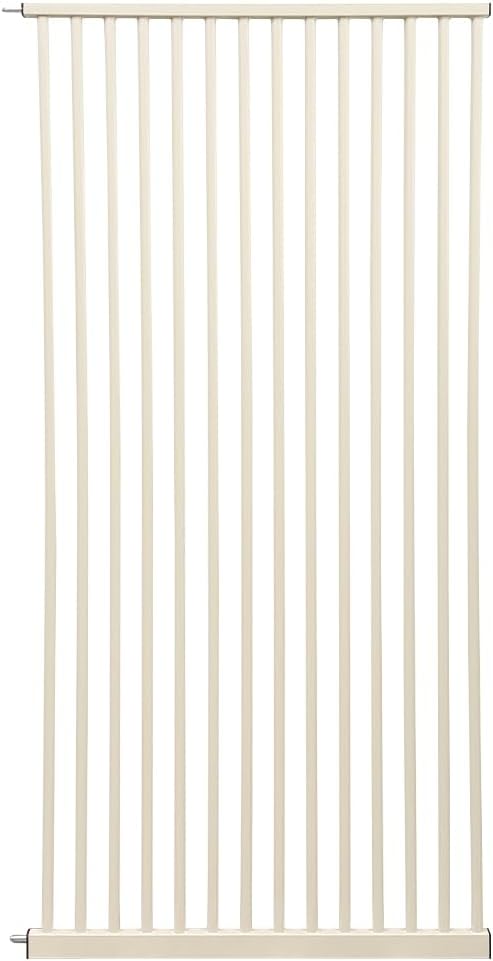 Lumizone Extra Tall Cat Gate 61.02" High Pressure Mounted Extra Wide 30.12"-34.05" (17Sizes) 1.37" Gap No Drilling Auto-Close Tall Pet Gate for Dogs (Black, 30.12"-34.05" W)