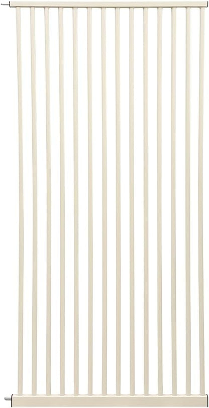 Lumizone Extra Tall Cat Gate 61.02" High Pressure Mounted Extra Wide 30.12"-34.05" (17Sizes) 1.37" Gap No Drilling Auto-Close Tall Pet Gate for Dogs (Black, 30.12"-34.05" W)
