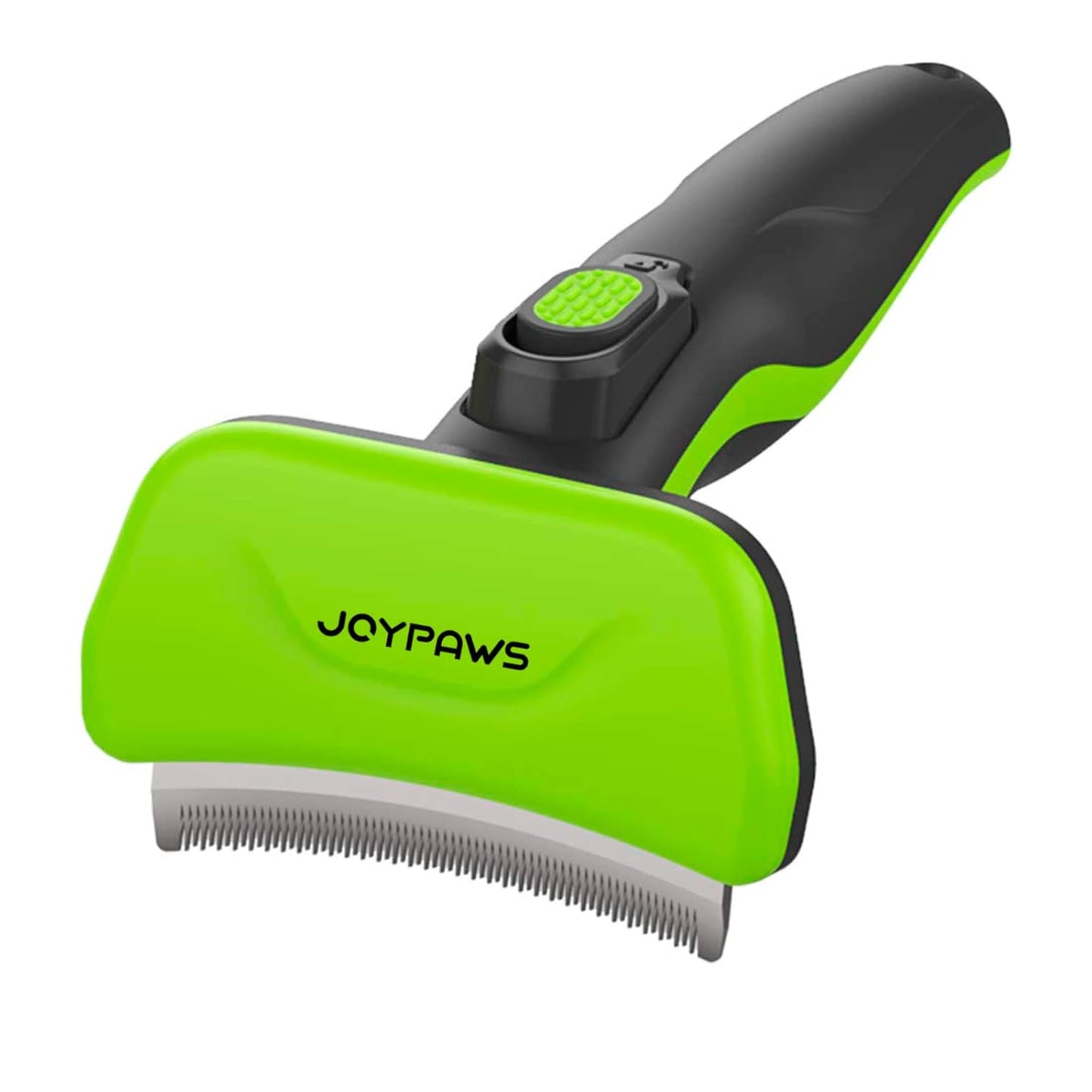 Pet Grooming Brush for Dogs and Cats, Self-Cleaning Undercoat Deshedding Tool, Effectively Reduces Shedding by Up to 95%, Long or Short Hair Remover for Grooming, Green, Hair Brush