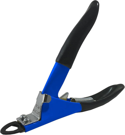 Resco Original Deluxe Dog Nail Clippers - Professional USA-Made Guillotine Trimmer - Heavy Duty Steel for Large Dogs - Yellow