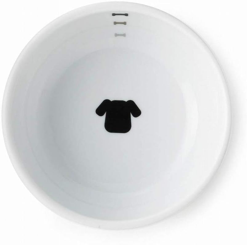 Necoichi Raised Dog Food Bowl, Elevated, for Dogs and Cats, Pets Feeding Feeder Non-Slip for Small Dogs Dishwasher and Microwave Safe, No.1 Seller in Japan! (Dog, Extra Wide Tilted)