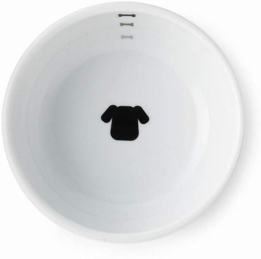 Necoichi Raised Dog Food Bowl, Elevated, for Dogs and Cats, Pets Feeding Feeder Non-Slip for Small Dogs Dishwasher and Microwave Safe, No.1 Seller in Japan! (Dog, Extra Wide Tilted)