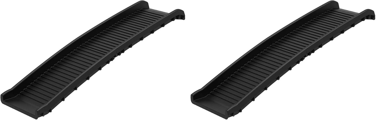 PawStep 61" Folding Pet Ramp, Portable Dog Ramp for Cars, SUVs, Beds & Couches, Lightweight PP Construction, Textured Surface, Optional Carpet for Added Traction, 165 lb Capacity (50524)