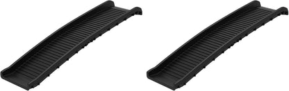 PawStep 61" Folding Pet Ramp, Portable Dog Ramp for Cars, SUVs, Beds & Couches, Lightweight PP Construction, Textured Surface, Optional Carpet for Added Traction, 165 lb Capacity (50524)