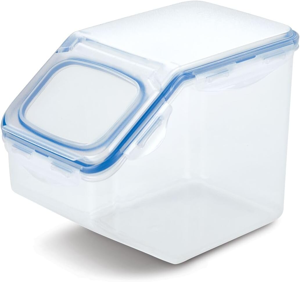 Lock & Lock Bulk Storage Bins Food Storage Container with Wheels (50.72-Cup)