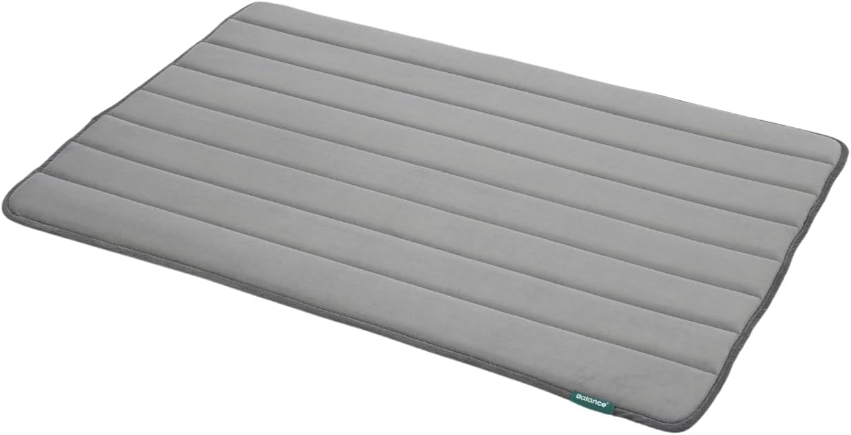 BALANCE Dog Crate Pad, Dog Foam Crate Mat Kennel Pad, Washable Water-Resistant Pet Bed Flat Dogs Cage Mat for Small Dogs