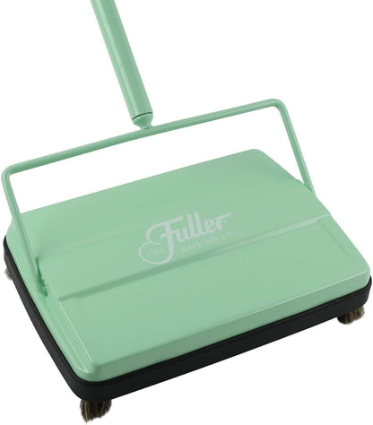 Fuller Brush 17027 Electrostatic Carpet & Floor Sweeper - 9" Cleaning Path - Lightweight - Ideal for Crumby Messes - Works On Carpets & Hard Floor Surfaces - Black