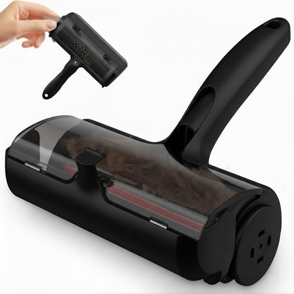 Pet Hair Remover Roller - Reusable Lint Roller for Dog and Cat Hair - Professional Fur Remover Tool for Furniture, Couch, Carpet, Bed - Heavy Duty Animal Hair Cleaner