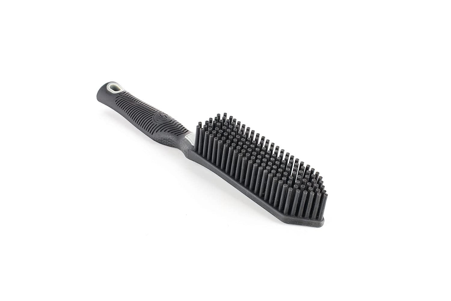 Detail Factory Pet Hair Brush for Car Interior, Rubber Bristle Fur Remover for Carpet, Upholstery, Seats, Cargo Areas & Pet Beds, Gray