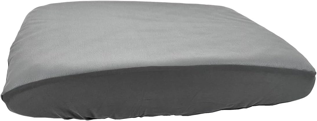 Grey Waterproof Dog Bed Slip Cover Dog Bed Liner Elastic 42 x 30 Inch