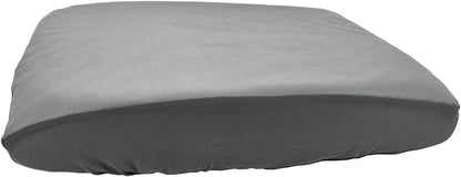 Grey Waterproof Dog Bed Slip Cover Dog Bed Liner Elastic 42 x 30 Inch