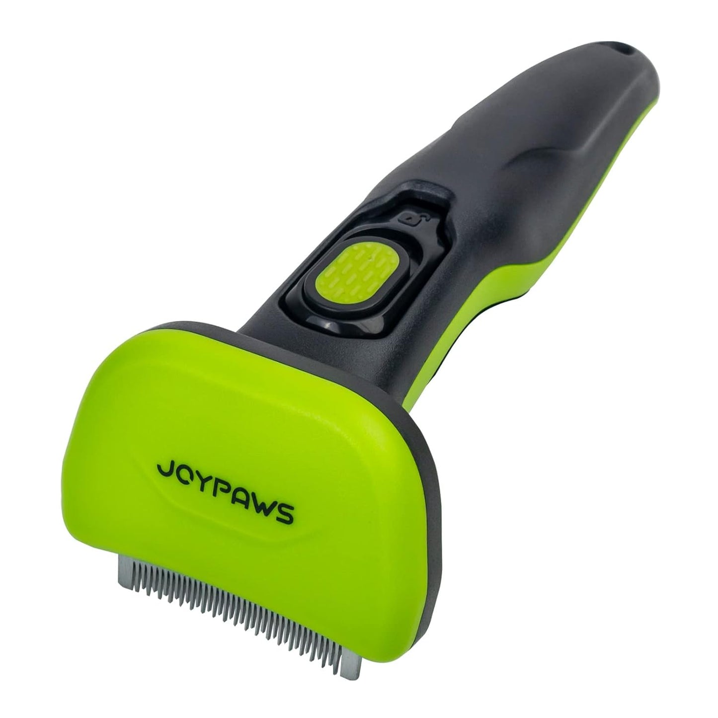 Pet Grooming Brush for Dogs and Cats, Self-Cleaning Undercoat Deshedding Tool, Effectively Reduces Shedding by Up to 95%, Long or Short Hair Remover for Grooming, Green, Hair Brush