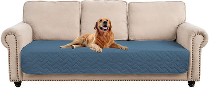 fuguitex Waterproof Dog Bed Cover Couch Cover, Anti-Slip Cat Mat Pet Pad Blanket for Sofa Chair Recliner Furniture Protrctor