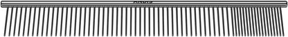 Andis 65730 Stainless-Steel Comb for Knots, Mats & Loose Hair Removal - Effective Dematting Tool, Comfortable, Lightweight, Portable & Safe for Dogs, Cats & Pets – Silver, 7-1/2-Inch