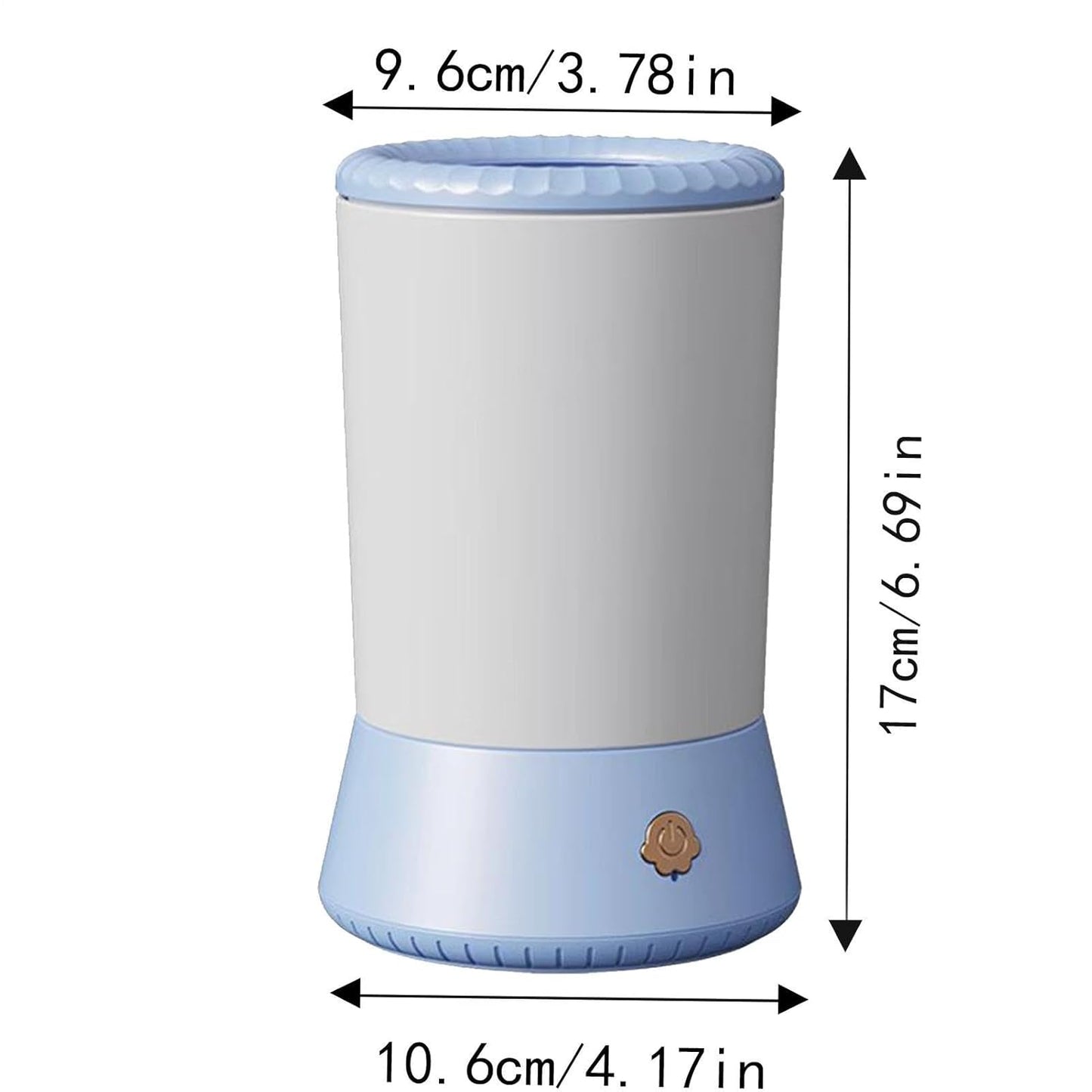 Electric Dog Paw Washer - Portable Pet Foot Cleaner Cup, Easy-to-Use Dog Paw Cleaning Machine | Comfortable Foot Washing Cup, Dog Foot Washing Cup for Dogs & Cats, Pet Paw Washer for Hygiene