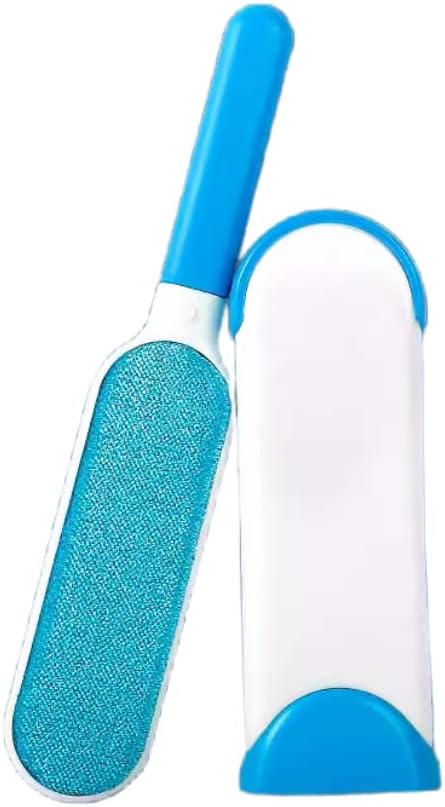 Double-Sided Self-Cleaning Lint Removers for Furniture, Clothes, Car Seats, Large Lint Remover Brush for Pet Hair, Lint, Dust, Dirt (Red)