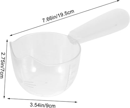 Yardwe Pet Feeding Spoon Portable Dog Food Scoop Clip Reusable Nonslip for Cats Dogs