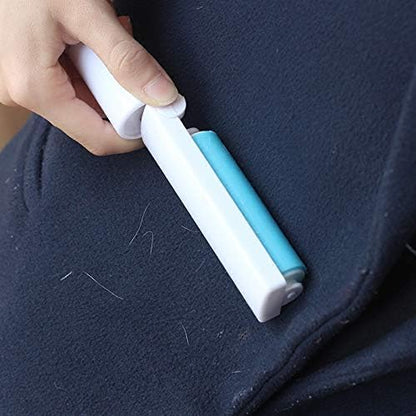 Sticky Resuable Tapeless Lint Roller Cat Dog Hair Remover with Long Handle Washable Tool Pet Shedding Brush Cleans Your Suit/Sofa 3 Diffrent Size One Set