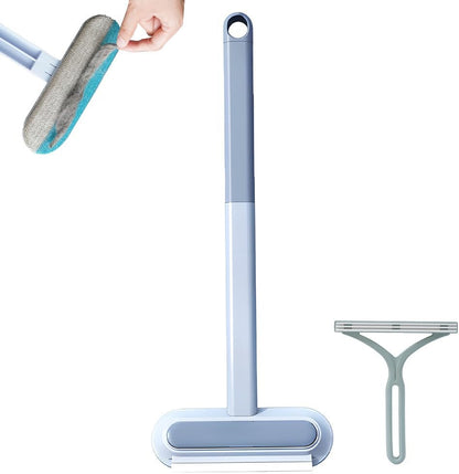 Moonboat Multifunctional Hair Removal Brush, Cleaner Pro Pet Hair, Cat Dog Hair Broom Lint Remover Scraper, Suitable for Carpet Rugs Bed Couch Curtains (A-1PC)