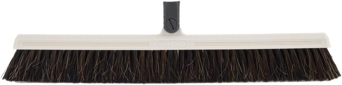 Superio 16"" Slim Silicone Salon Broom - Carpet Rake for Liquid, Human Hair, and Pet Hair, and Fur Space Saving and Easy to Wash, 12811274