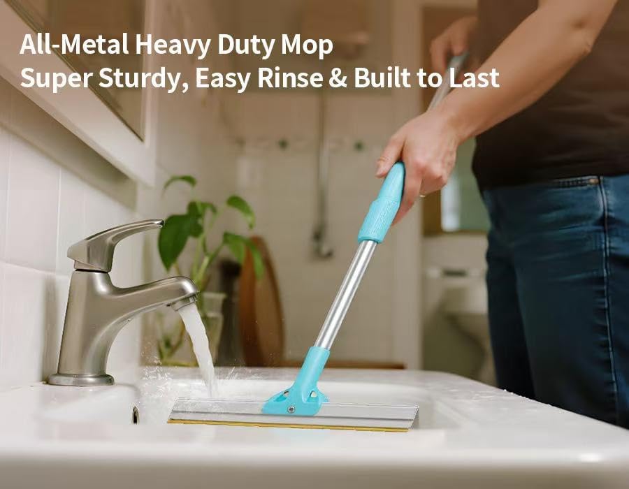 Telescopic Carpet Rake for Pet Hair, 36-55" Adjustable Rug Rake to Remove Dog Cat Hair & Fluff Matted Carpet, Stand Up Cleaning Tool for Under Furniture