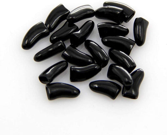 100Pcs Soft Pet Dog Nail Caps Claws Control Paws of 5 Kinds 5Pcs Adhesive Glue + 5pcs Applicator with Instructions