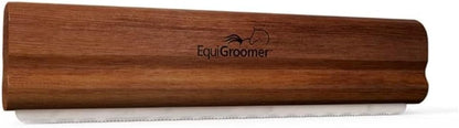 EquiGroomer 8-Inch Deshedding Brush for Horses and Large Shedding Dogs 50 lbs and Up (Golden Retriever, German Shepherd, Husky), Undercoat Grooming Tool, Removes Loose Hair and Fur, Blue
