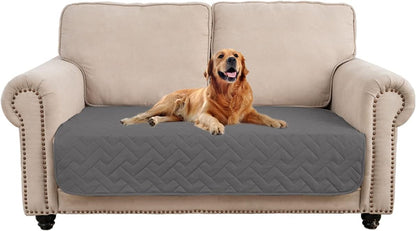 fuguitex Waterproof Dog Bed Cover Couch Cover, Anti-Slip Cat Mat Pet Pad Blanket for Sofa Chair Recliner Furniture Protrctor
